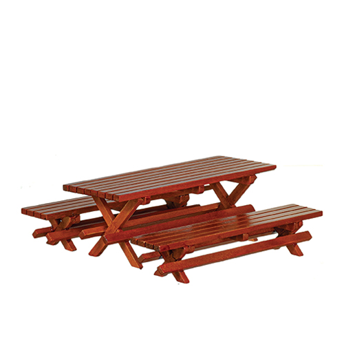 Picnic Table with 2 Benches
